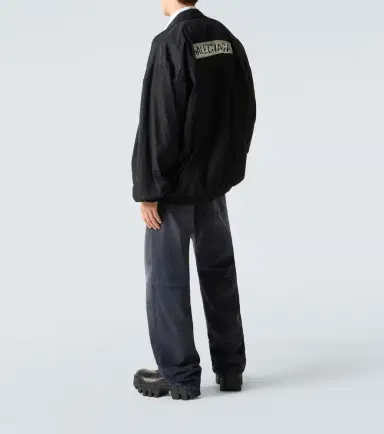 Balenciaga Masking Tape cotton-blend track jacket | Thumbnail 2 Balenciaga Masking Tape cotton-blend track jacket | Thumbnail 2