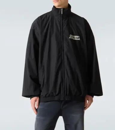 Balenciaga Masking Tape cotton-blend track jacket | Thumbnail 3 Balenciaga Masking Tape cotton-blend track jacket | Thumbnail 3