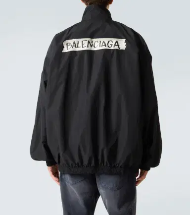 Balenciaga Masking Tape cotton-blend track jacket | Thumbnail 5 Balenciaga Masking Tape cotton-blend track jacket | Thumbnail 5