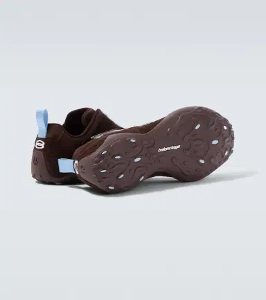 Balenciaga Monday Ultra corduroy-trimmed sneakers | Thumbnail 4 Balenciaga Monday Ultra corduroy-trimmed sneakers | Thumbnail 4