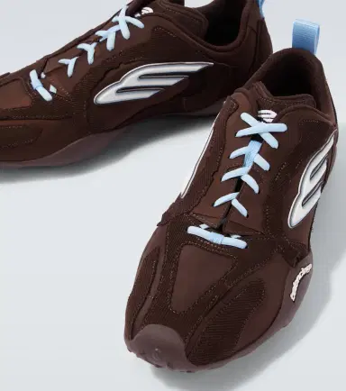Balenciaga Monday Ultra corduroy-trimmed sneakers | Thumbnail 5 Balenciaga Monday Ultra corduroy-trimmed sneakers | Thumbnail 5