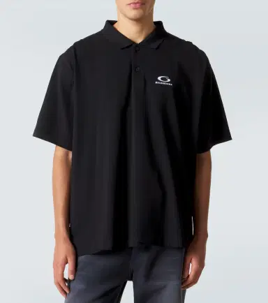 Balenciaga Logo cotton polo shirt | Thumbnail 3 Balenciaga Logo cotton polo shirt | Thumbnail 3
