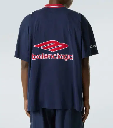 Balenciaga Logo oversized cotton jersey T-shirt | Thumbnail 3 Balenciaga Logo oversized cotton jersey T-shirt | Thumbnail 3