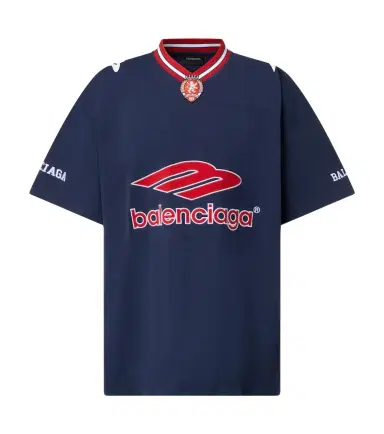 Balenciaga Logo oversized cotton jersey T-shirt | Thumbnail 1 Balenciaga Logo oversized cotton jersey T-shirt | Thumbnail 1