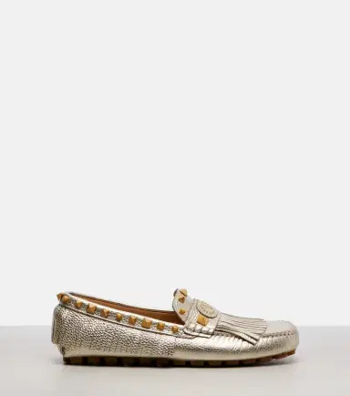 Valentino Garavani Plaster Caster metallic leather loafers | Thumbnail 2 Valentino Garavani Plaster Caster metallic leather loafers | Thumbnail 2