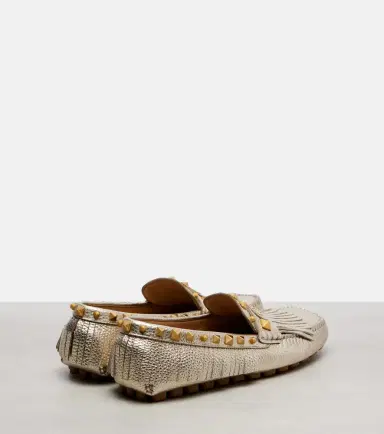 Valentino Garavani Plaster Caster metallic leather loafers | Thumbnail 3 Valentino Garavani Plaster Caster metallic leather loafers | Thumbnail 3