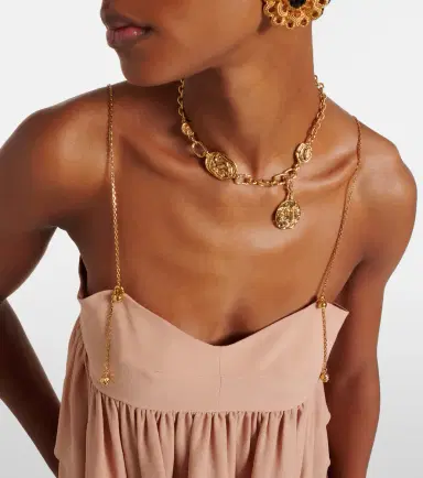Chloé Chloé Gathered silk top | Thumbnail 5 Chloé Chloé Gathered silk top | Thumbnail 5