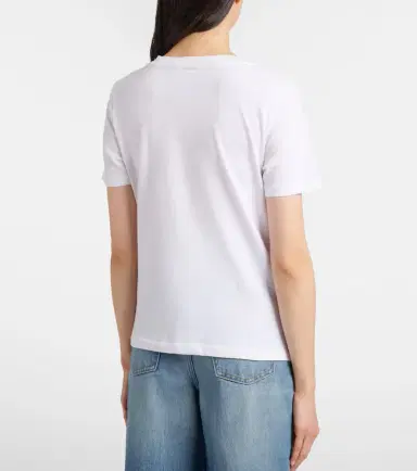 Chloé Chloé Logo cotton jersey T-shirt | Thumbnail 3 Chloé Chloé Logo cotton jersey T-shirt | Thumbnail 3
