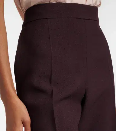 Chloé Chloé High-rise virgin wool wide-leg pants | Thumbnail 6 Chloé Chloé High-rise virgin wool wide-leg pants | Thumbnail 6