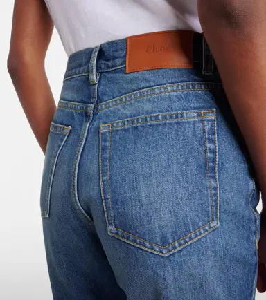 Chloé Chloé Embellished straight jeans | Thumbnail 3 Chloé Chloé Embellished straight jeans | Thumbnail 3