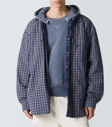 Maison Margiela Padded reversible overshirt | Thumbnail 7 Maison Margiela Padded reversible overshirt | Thumbnail 7