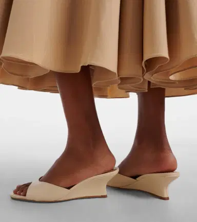 Staud Brigitte leather wedge mules | Thumbnail 5 Staud Brigitte leather wedge mules | Thumbnail 5
