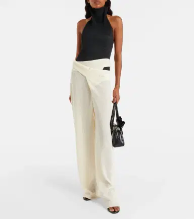 Magda Butrym High-rise wide-leg pants | Thumbnail 2 Magda Butrym High-rise wide-leg pants | Thumbnail 2