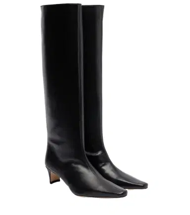 Staud Wally leather knee-high boots | Thumbnail 1 Staud Wally leather knee-high boots | Thumbnail 1
