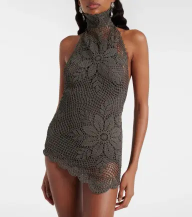 Magda Butrym Crochet cotton top | Thumbnail 3 Magda Butrym Crochet cotton top | Thumbnail 3