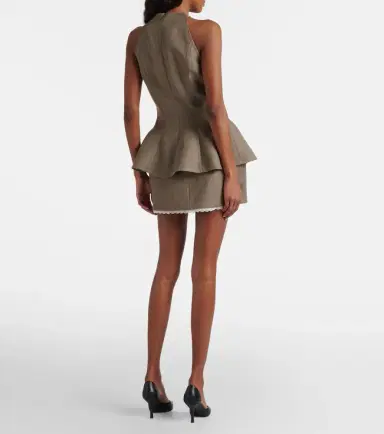 Magda Butrym Wool miniskirt | Thumbnail 3 Magda Butrym Wool miniskirt | Thumbnail 3