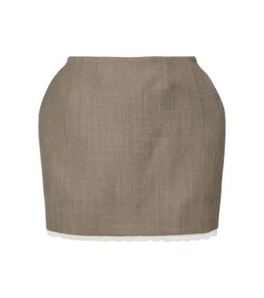 Magda Butrym Wool miniskirt | Thumbnail 1 Magda Butrym Wool miniskirt | Thumbnail 1