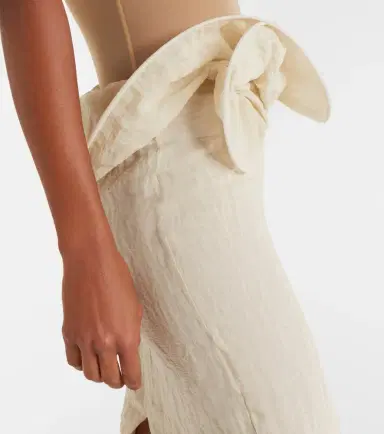 Magda Butrym Asymmetric midi skirt | Thumbnail 6 Magda Butrym Asymmetric midi skirt | Thumbnail 6