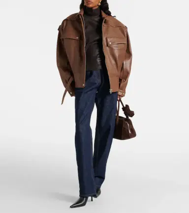 Magda Butrym Halterneck leather top | Thumbnail 2 Magda Butrym Halterneck leather top | Thumbnail 2