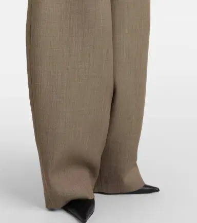 Magda Butrym Wool barrel-leg pants | Thumbnail 3 Magda Butrym Wool barrel-leg pants | Thumbnail 3
