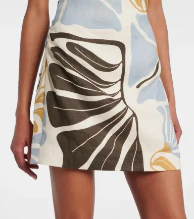 SIR Lola floral linen minidress | Thumbnail 3 SIR Lola floral linen minidress | Thumbnail 3