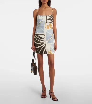 SIR Lola floral linen minidress | Thumbnail 4 SIR Lola floral linen minidress | Thumbnail 4