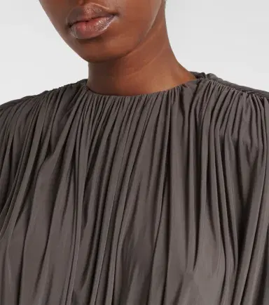 Magda Butrym Draped jersey top | Thumbnail 3 Magda Butrym Draped jersey top | Thumbnail 3