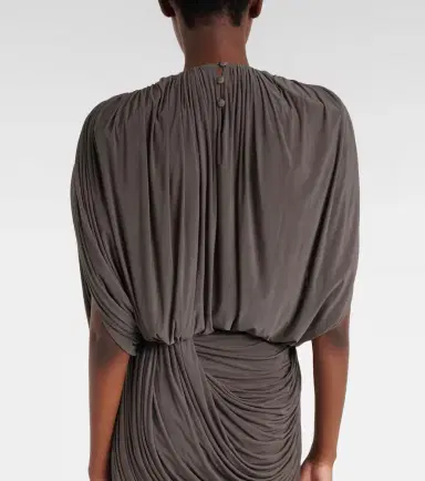 Magda Butrym Draped jersey top | Thumbnail 5 Magda Butrym Draped jersey top | Thumbnail 5