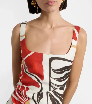 SIR Julietta floral linen minidress | Thumbnail 4 SIR Julietta floral linen minidress | Thumbnail 4