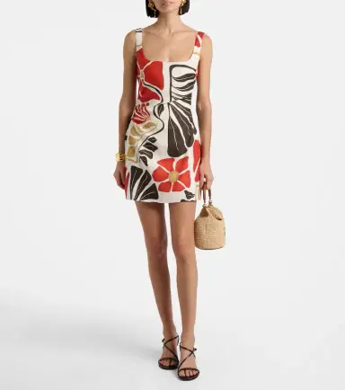 SIR Julietta floral linen minidress | Thumbnail 5 SIR Julietta floral linen minidress | Thumbnail 5