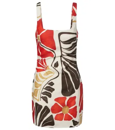 SIR Julietta floral linen minidress | Thumbnail 1 SIR Julietta floral linen minidress | Thumbnail 1