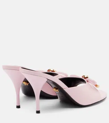 Versace Opera 85 patent leather mules | Thumbnail 4 Versace Opera 85 patent leather mules | Thumbnail 4