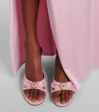 Versace Opera 85 patent leather mules | Thumbnail 6 Versace Opera 85 patent leather mules | Thumbnail 6