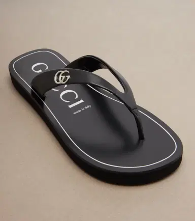 Gucci Double G leather thong sandals | Thumbnail 3 Gucci Double G leather thong sandals | Thumbnail 3