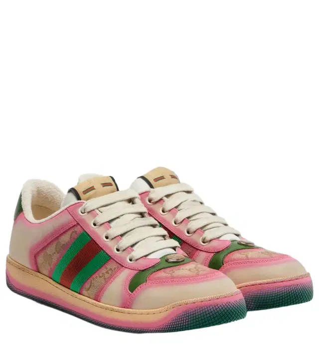 Screener ombré leather sneakers Screener ombré leather sneakers