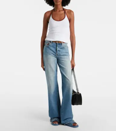 Gucci GG denim sandals | Thumbnail 5 Gucci GG denim sandals | Thumbnail 5