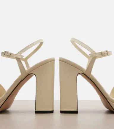 Gucci New Marmont GG leather sandals | Thumbnail 4 Gucci New Marmont GG leather sandals | Thumbnail 4