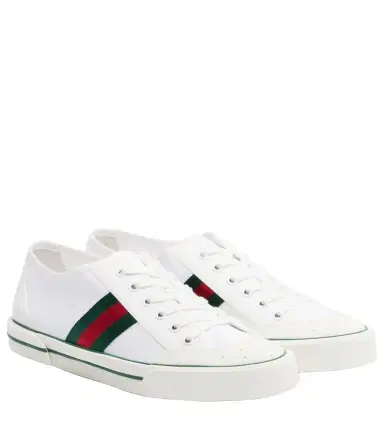 Gucci Tennis 1977 canvas sneakers | Thumbnail 1 Gucci Tennis 1977 canvas sneakers | Thumbnail 1