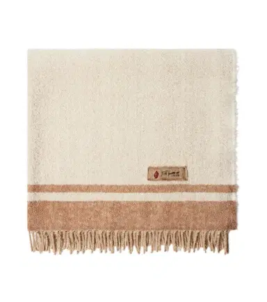 The House of Lyria Paipote silk and camel hair-blend blanket | Thumbnail 1 The House of Lyria Paipote silk and camel hair-blend blanket | Thumbnail 1