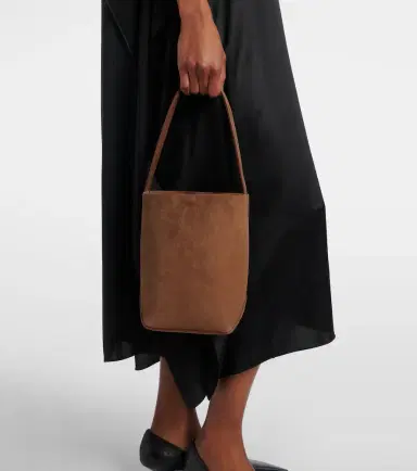 The Row Park Edge N/S Small suede bucket bag | Thumbnail 7 The Row Park Edge N/S Small suede bucket bag | Thumbnail 7