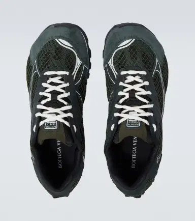 Bottega Veneta Orbit suede-trimmed sneakers | Thumbnail 4 Bottega Veneta Orbit suede-trimmed sneakers | Thumbnail 4