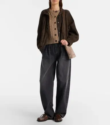 Brunello Cucinelli Monili suede shoulder bag | Thumbnail 6 Brunello Cucinelli Monili suede shoulder bag | Thumbnail 6