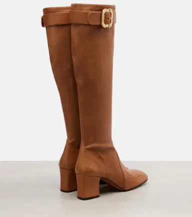 Miu Miu Leather knee-high boots | Thumbnail 2 Miu Miu Leather knee-high boots | Thumbnail 2