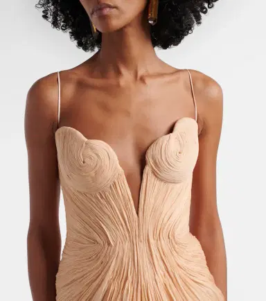 Maria Lucia Hohan Cecilia draped silk gown | Thumbnail 5 Maria Lucia Hohan Cecilia draped silk gown | Thumbnail 5