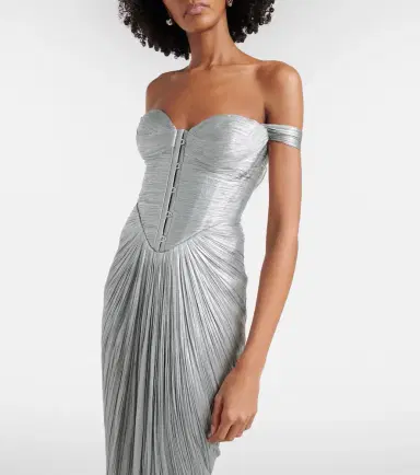 Maria Lucia Hohan Susie silk tulle bustier gown | Thumbnail 3 Maria Lucia Hohan Susie silk tulle bustier gown | Thumbnail 3