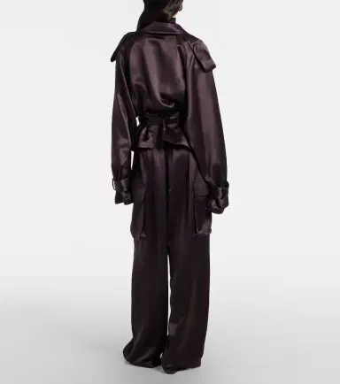 The Frankie Shop Delny satin cargo pants | Thumbnail 5 The Frankie Shop Delny satin cargo pants | Thumbnail 5
