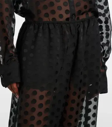 The Frankie Shop Orissa polka-dot sheer wide-leg pants | Thumbnail 5 The Frankie Shop Orissa polka-dot sheer wide-leg pants | Thumbnail 5