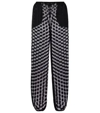 The Frankie Shop Orissa polka-dot sheer wide-leg pants | Thumbnail 1 The Frankie Shop Orissa polka-dot sheer wide-leg pants | Thumbnail 1