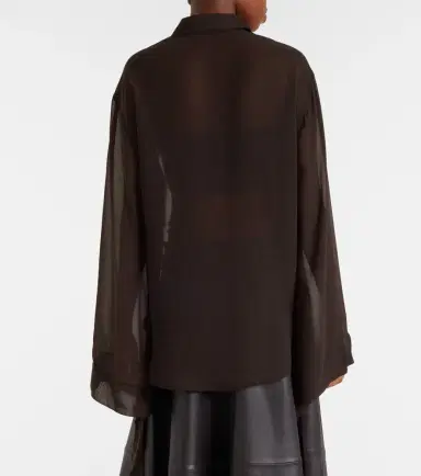 The Frankie Shop Verlin chiffon shirt | Thumbnail 3 The Frankie Shop Verlin chiffon shirt | Thumbnail 3