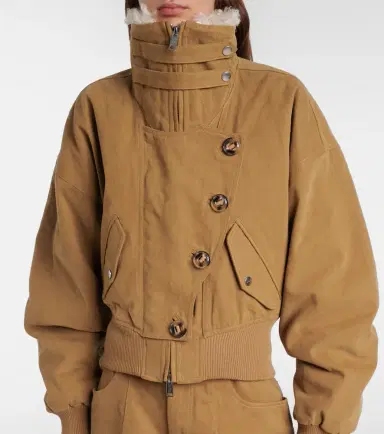 Marant Étoile Oana cotton twill jacket | Thumbnail 6 Marant Étoile Oana cotton twill jacket | Thumbnail 6